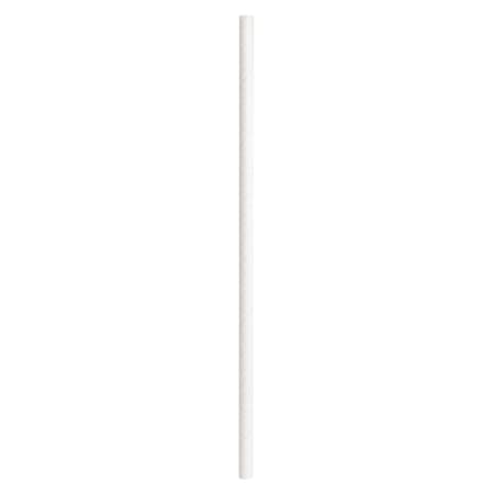10 White Giant Paper Straws 2800 Ct